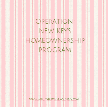 Operation: New Keys Homeownership Program